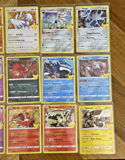 Pokemon TCG - Celebrations 25th Anniversary Stamp - (15) Card Lot Rare Holo - Image 3