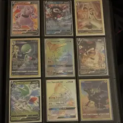 Pokemon TCG Celebrations 62-Card Foil Lot Binder Pages V VMAX VSTAR GX BREAK - Image 1