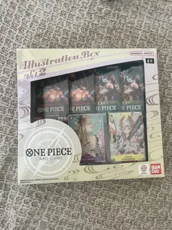 One Piece Bandai TCG Card Game - Illustration Box Vol 2 New - Factory Sealed - Image 1
