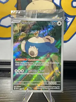 Snorlax 051 Pokemon TCG Sv: Scarlet & Violet Promo Cards (2023) Holo SEALED - Image 1