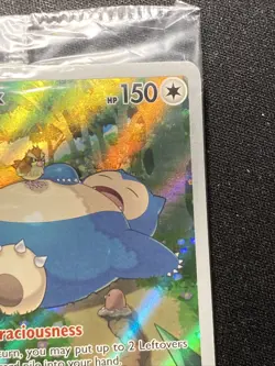 Snorlax 051 Pokemon TCG Sv: Scarlet & Violet Promo Cards (2023) Holo SEALED - Image 5