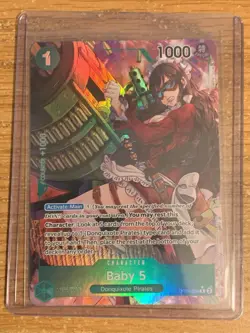 Baby 5 OP05-034 Alt Art Awakening Of The New Era One Piece Card Game - Image 3