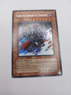 Gorz the Emissary of Darkness Limited Edition Secret Rare Card DLG1-EN000 🔥NM🔥 - Image 1