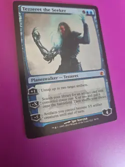 Tezzeret the Seeker Duel Decks: Elspeth vs. Tezzeret Foil LIGHT PLAY - Image 2