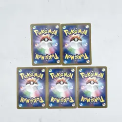 Auth Polemon Card 5-Bundle Excellent Condition from Japan w/ Free Shipping 5 - Image 2