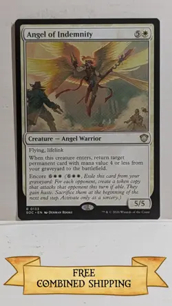 Angel of Indemnity Commander: Secrets of Strixhaven Regular - Image 1