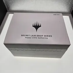 MTG Secret Lair Happy Little Gathering Bob Ross Sealed Box Non-Foil - Image 1
