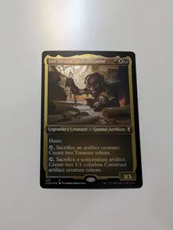 MTG - Jan Jansen, Chaos Crafter (Etched Foil) - Baldur's Gate NM/M Condition - Image 1