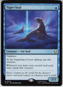 MTG Tiger-Seal Normal NM Avatar: The Last Airbender Magic 75 - Image 1