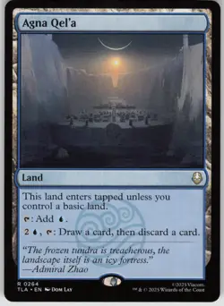MTG Agna Qel'a Normal NM Avatar: The Last Airbender Magic 264 - Image 1