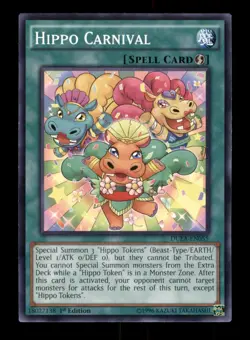 Hippo Carnival DUEA-EN055 1996 Yu-Gi-Oh! TCG Trading Card - Image 1