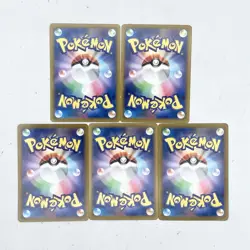 Auth Polemon Card 5-Bundle Excellent Condition from Japan w/ Free Shipping 4 - Image 2