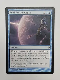 MTG Magic Fuel for the Cause (25/161) Mirrodin Besieged LP Counter Spell - Image 1