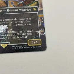 Wakka, Devoted Guardian (FIC) - Chocobo Track Foil - Borderless NM- MTG FIC 0477 - Image 5
