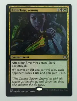 Elderfang Venom Commander: Kaldheim Regular - Image 1