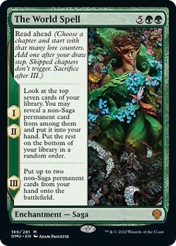 Dominaria United - The World Spell - Brand New - Image 1