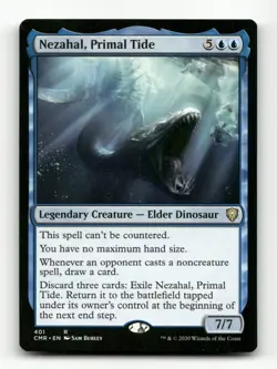 Nezahal, Primal Tide Commander Legends #401 Rare - Image 1