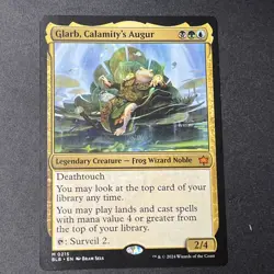 Glarb, Calamity's Augur Bloomburrow Regular - Image 1