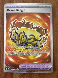 Pokemon TCG Brave Bangle 104/084 Me05: Pitch Black Ultra Rare NM Card - Image 1