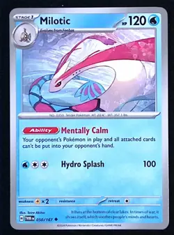 Milotic 50/167 - Pokemon Twilight Masquerade - NM - Image 1