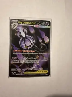 Mega Chandelure EX 115/084 Pitch Black SIR English - NM - Image 1
