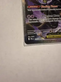 Mega Chandelure EX 115/084 Pitch Black SIR English - NM - Image 5