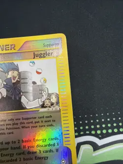 Pokemon TCG Juggler 126/147 Aquapolis Reverse Holo Uncommon 2002 Sugimori - Image 3