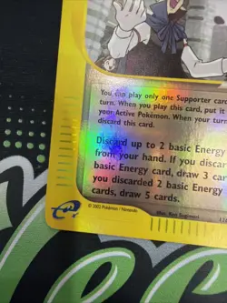 Pokemon TCG Juggler 126/147 Aquapolis Reverse Holo Uncommon 2002 Sugimori - Image 5