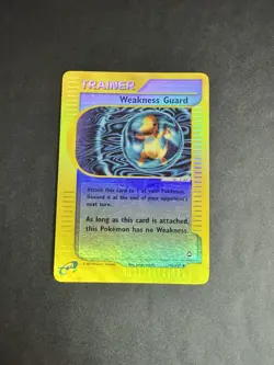 Weakness Guard 141/147 Aquapolis E-Reader Reverse Holo Pokemon Tcg 2003 LP - Image 1