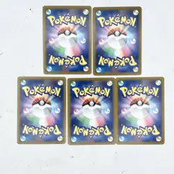 Auth Polemon Card 5-Bundle Excellent Condition from Japan w/ Free Shipping 3 - Image 2