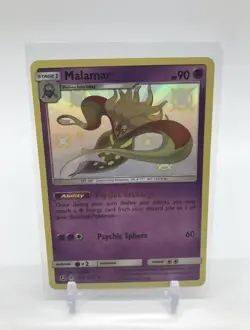 2019 Pokemon Hidden Fates Malamar Shiny Vault Holo Rare SV18/SV94 Near Mint/Mint - Image 1