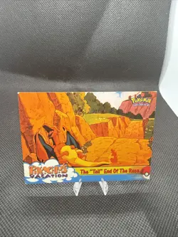 Pokemon Charizard The "Tail" End of the Race Pikachu's Vacation #50 Black Logo - Image 1