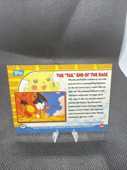 Pokemon Charizard The "Tail" End of the Race Pikachu's Vacation #50 Black Logo - Image 2