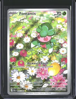 Fomantis 085/084 Illustration Rare Pitch Black Pokemon Holo NM/M - Image 1