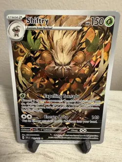 Shiftry - 163/162 SV05: Temporal Forces Holo Pokemon TCG NM - Image 1