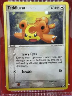TEDDIURSA 77/115-EX Unseen Forces -CGC GEM MINT 10- Pokemon TCG 2005 - Image 2