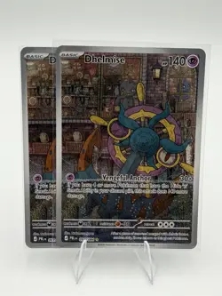 Dhelmise 091/084 Pokemon Pitch Black Illustration Rare NM - Image 3