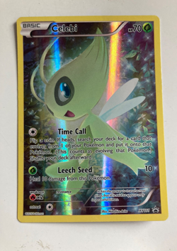Pokemon Celebi XY111 Full Art Black Star Promo Holo LP. - Image 1