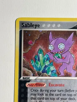Sableye 10/100 Holo Rare EX Crystal Guardians Pokemon - Image 2