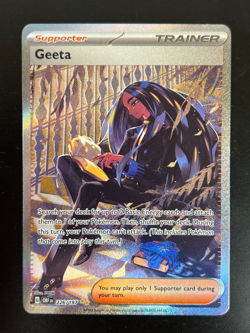 Geeta - 226/197 - Special Illustration Rare - SV03: Obsidian Flames - Pokemon - Image 1