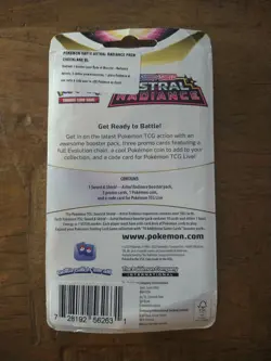Pokemon TCG Astral Radiance Premium Booster Pack Blister – New Sealed - Image 3