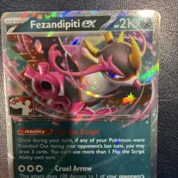 Fezandipiti EX 038/064 Pokemon TCG Series 6 Prize Pack (Play Stamp) - Image 4