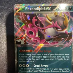 Fezandipiti EX 038/064 Pokemon TCG Series 6 Prize Pack (Play Stamp) - Image 5