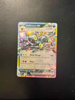 Umbreon ex 060/131 Holo Double Rare Prismatic Evolutions Pokemon Near Mint - Image 1