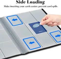 Card Binder 9 Pocket 396 Capacity Holder for Trading MTG Pokemon TCG Sports - Image 5