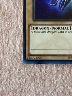 Red Eyes Black Dragon LOB-070 Ultra Rare NM - Image 4