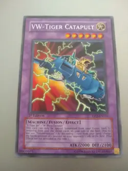 YU-GI-OH! VW-Tiger Catapult. DP2-EN016. 1st Edition Rare Fusion. TCG CCG Yugioh - Image 1