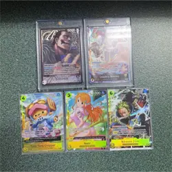 One Piece Card games nami, zoro, chopper, crocodile, jewelry Bonney - Image 1