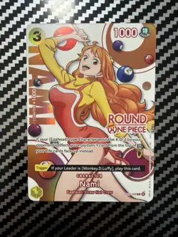 Nami ST29-008 (ENGLISH) - One Piece x Round 1 Promo Card X 2 - Image 3