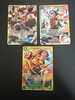 One Piece TCG- Monkey D Luffy SEC Lot - Image 1